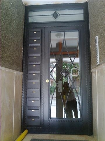 Ferforje lüx Apartman Kapısı 0019